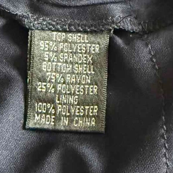 Adrianna Papell Dress Size 8 Navy Blue Tiered Layered Ruffle V Neck Cap Sleeve - Picture 6 of 11